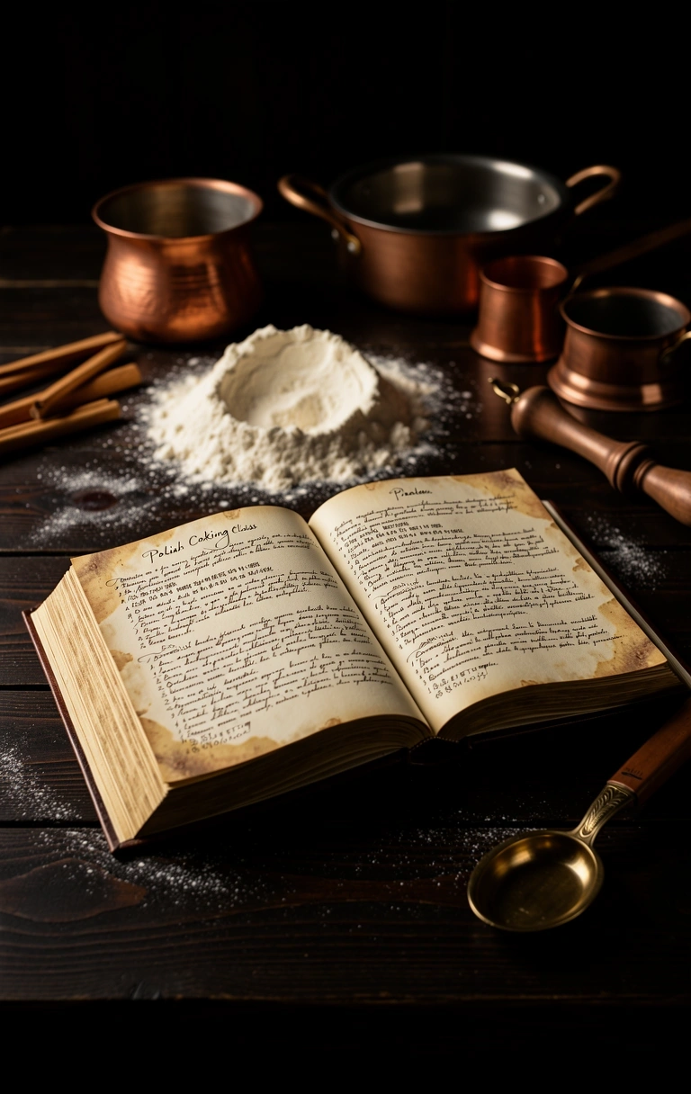 Archiwalna książka kucharska